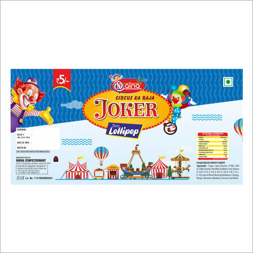 Piece Joker Tasty Lollipop
