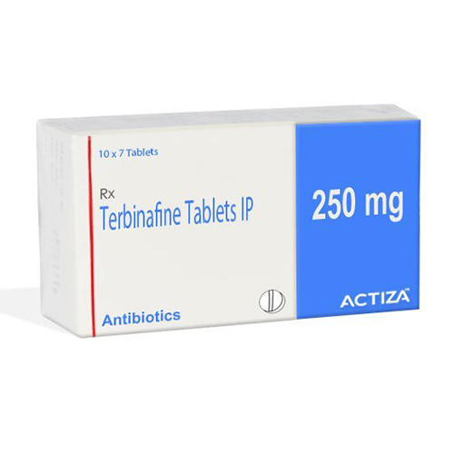 Terbinafine Tablets - 250 MG Antifungal Formula | High Quality, Effective for Skin, Hair, and Nail Infections, Dry Place Storage