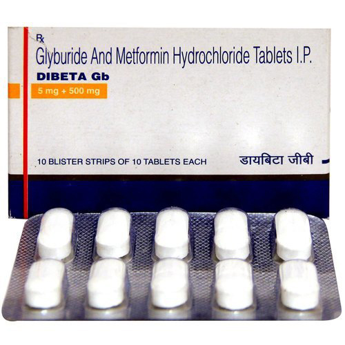 Glyburide And Metformin Hydrochloride Tablets Ip General Medicines