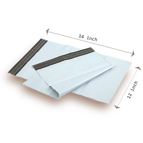 Tamper Proof Courier Bags - Color: Black & White