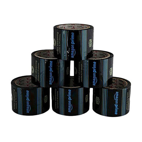 Amazon Prime Packaging Tape - Bopp Material, Customized Size | Acrylic Adhesive, Durable For Business Use