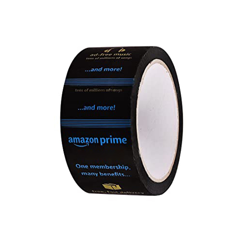 Amazon Prime Packaging Tape - Bopp Material, Customized Size | Acrylic Adhesive, Durable For Business Use
