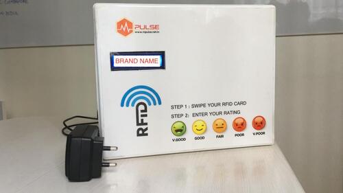 व्हाइट पल्स आरएफआईडी फीडबैक मशीन