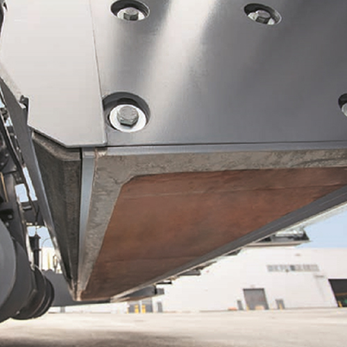 Paver Screed Plates - Color: Brown