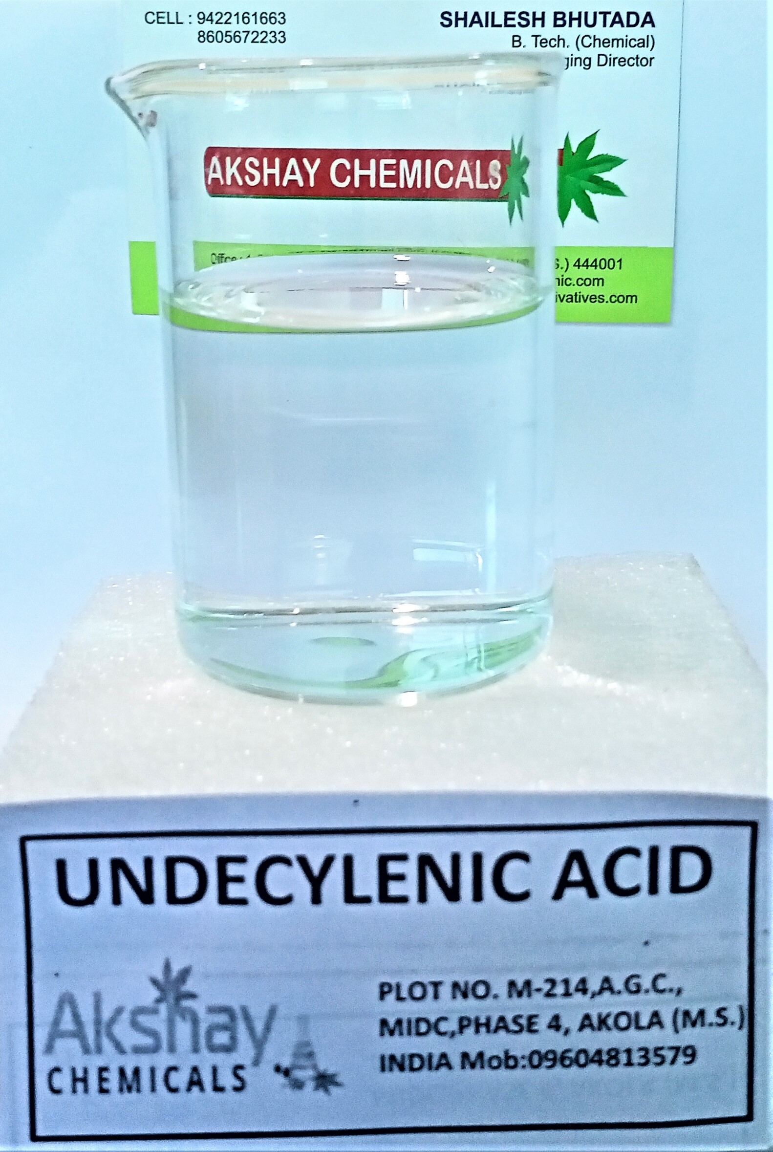 Undecylenic Acid - Application: Cosmetic