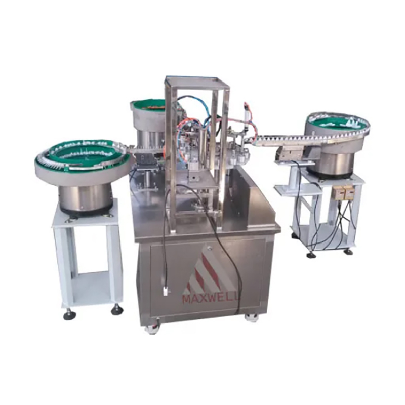 502 Glue Filling And Capping Machine - Sus304 & Sus316 Material, 1000x600x1700mm Size, Silver Color | Semi-automatic Operation, 30-60 Pcs/min Capacity, Frequency Speed Control
