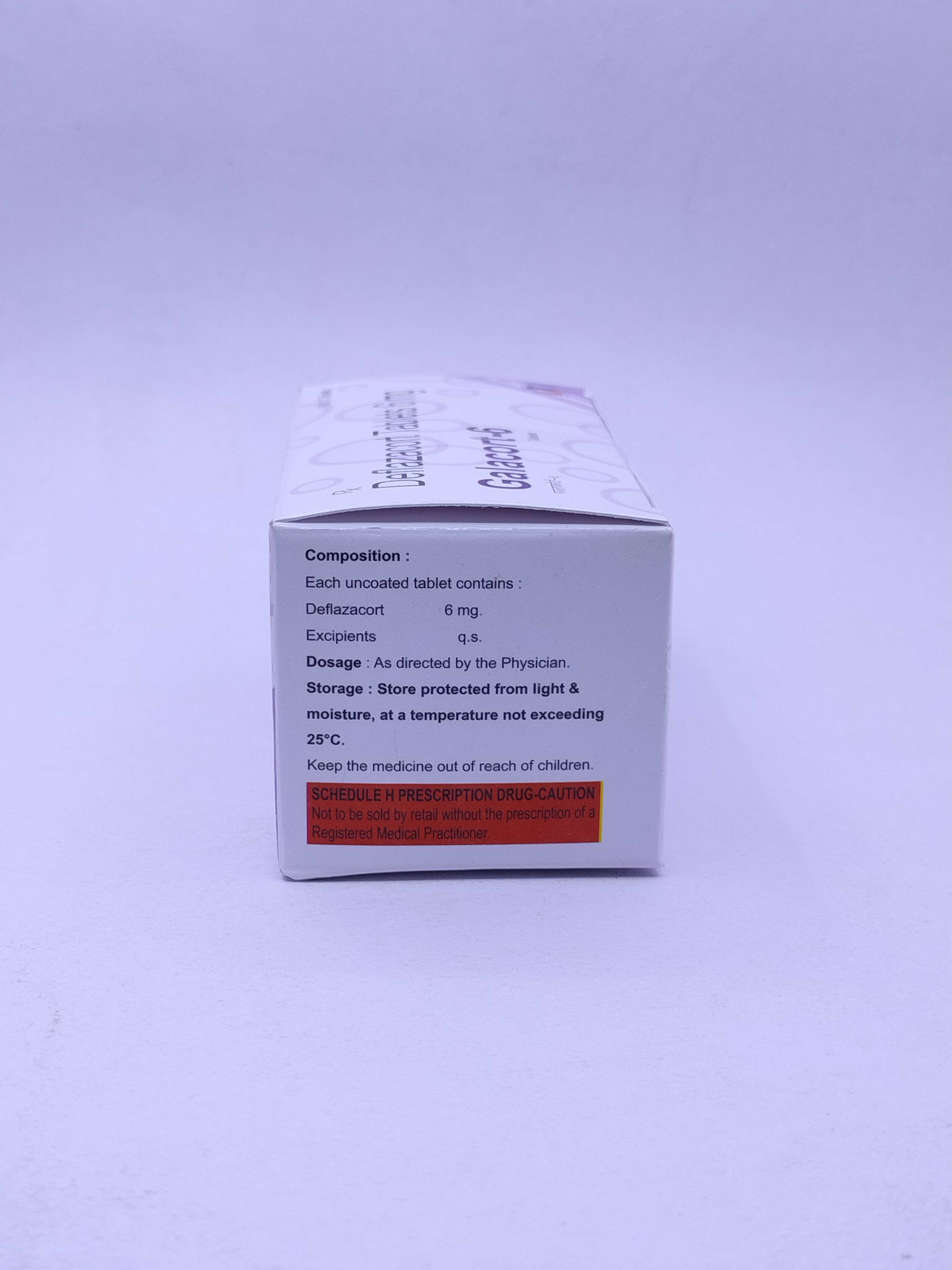 Deflazacort Tablets Recommended For: Treatment Of Inflammatory Conditions