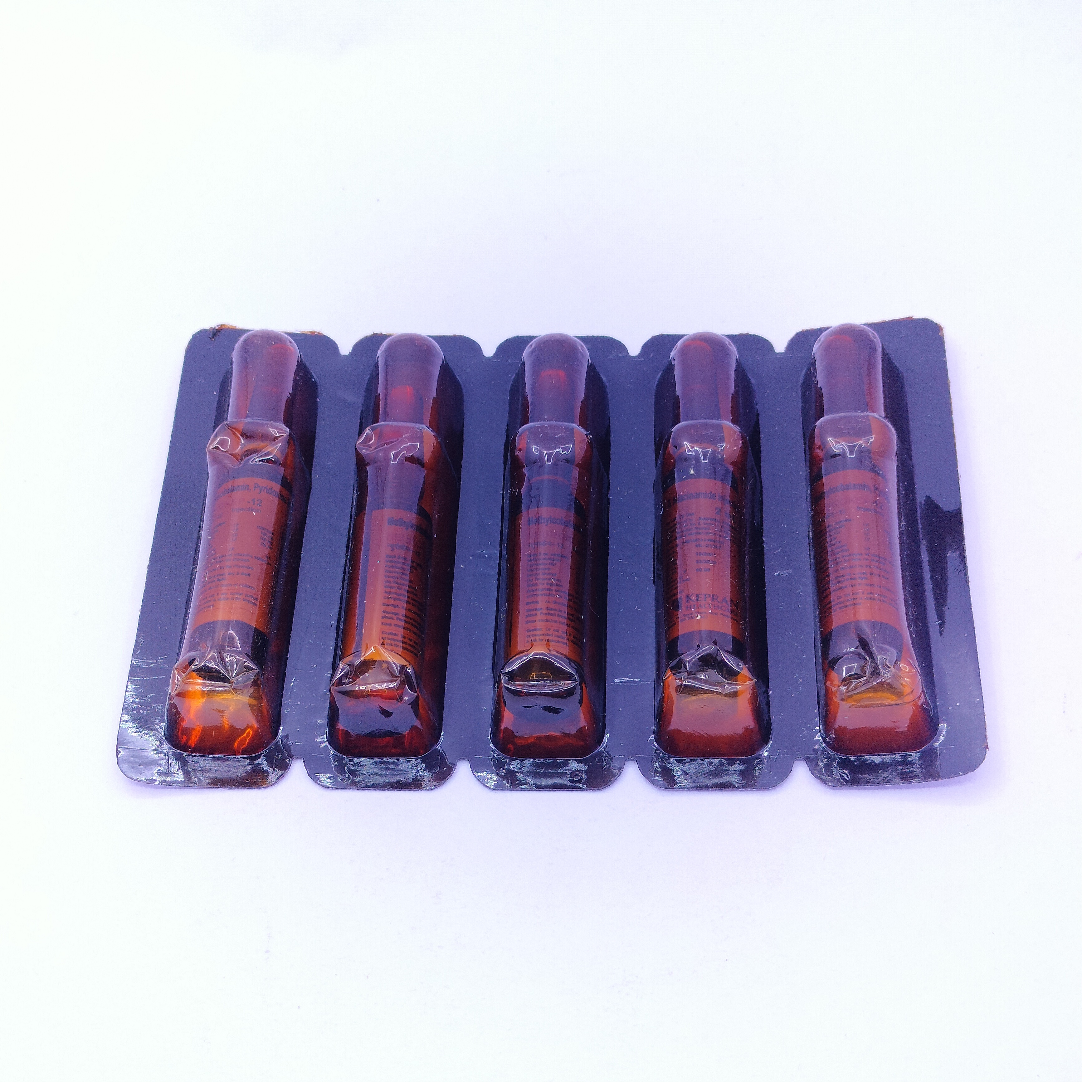 Liquid Methyl Cobalamine And Pyridoxine And Nicotinamide Injection