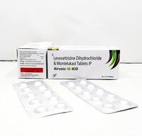 लेवोसेटिरिज़िन 2.5mg मोंटेलुकास्ट 4mg सामान्य दवाएं