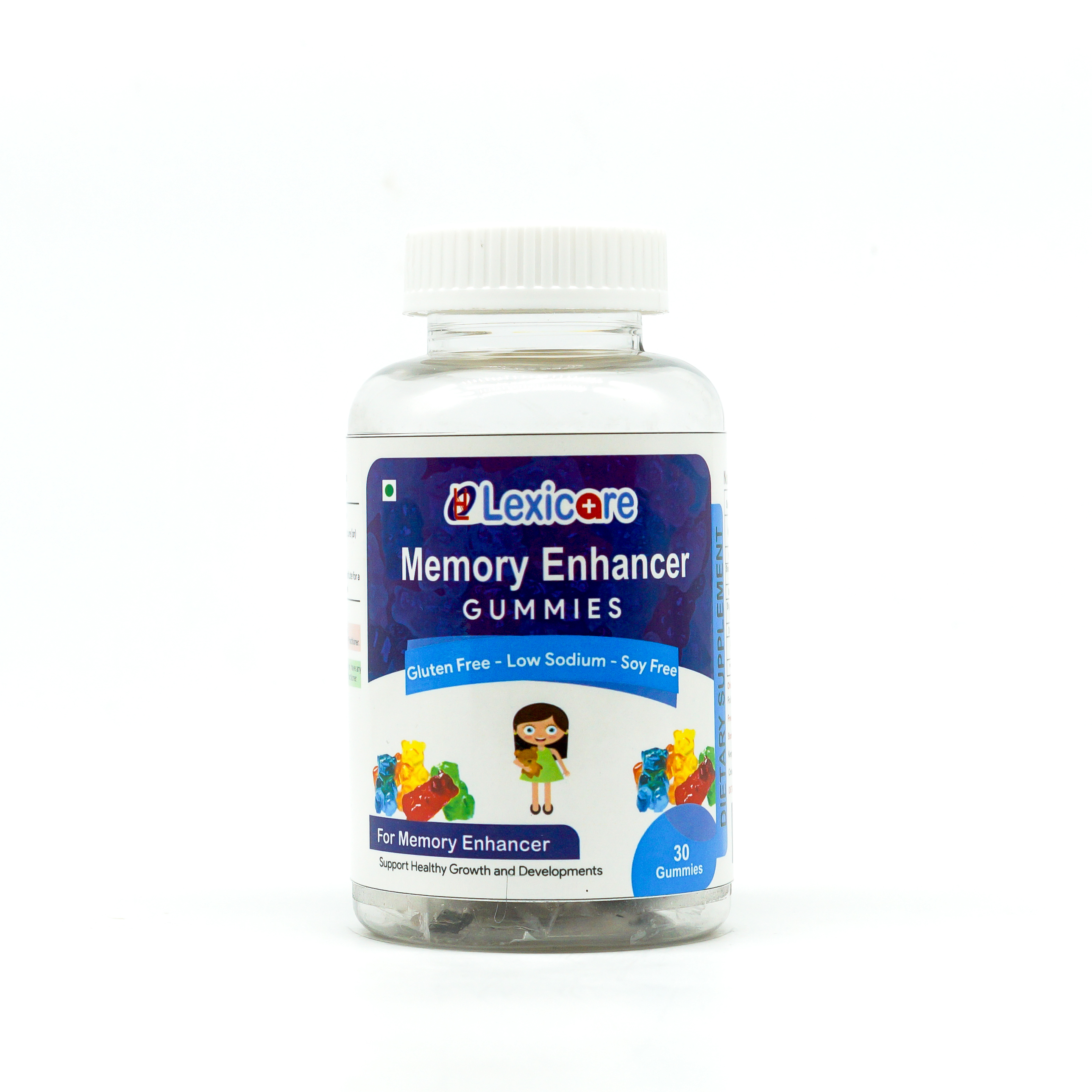 Memory Enhancer Gummies - 24 Months Shelf Life, Supports Focus, Concentration & Memory Improvements For Children