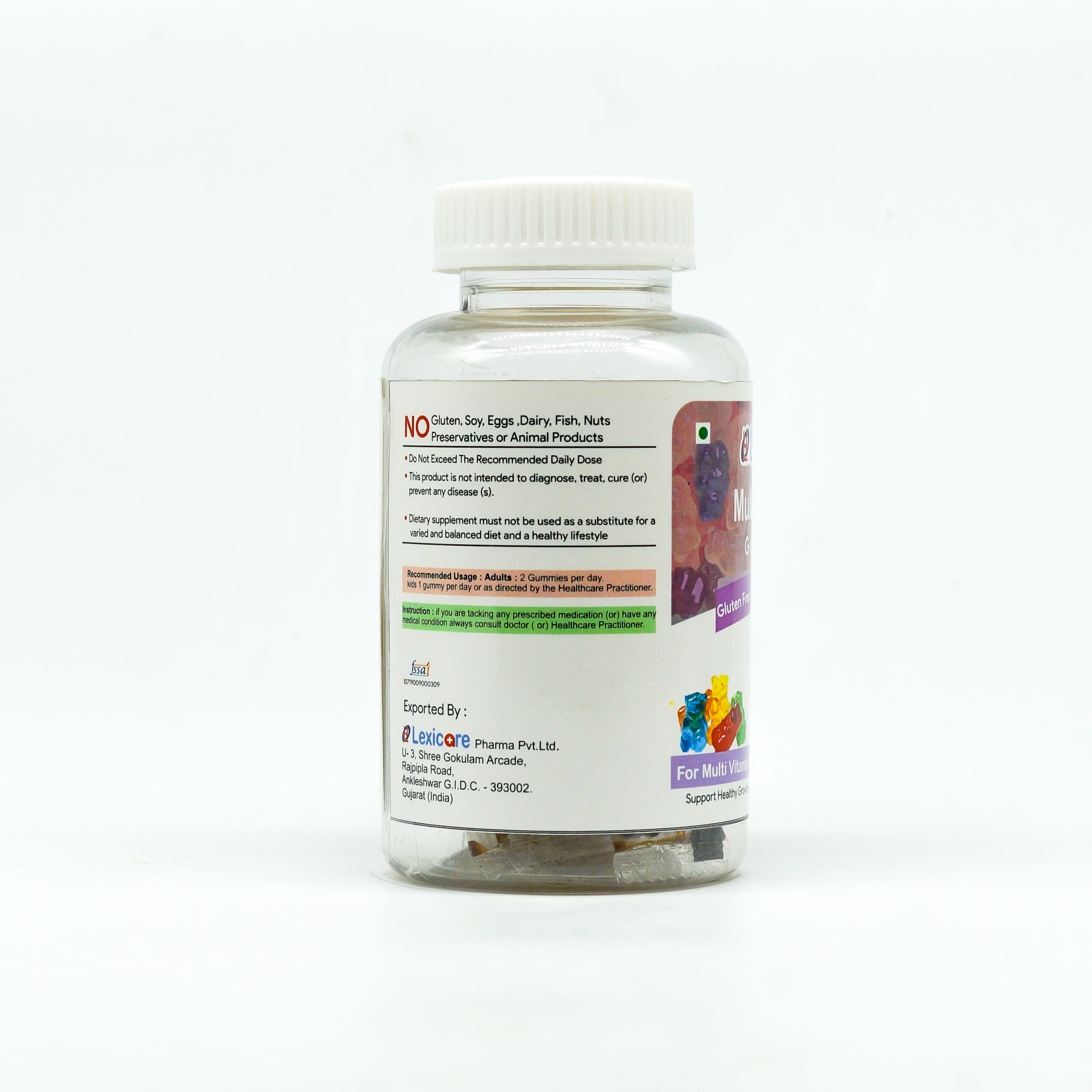 Multivitamin And Multi Mineral Gummies.