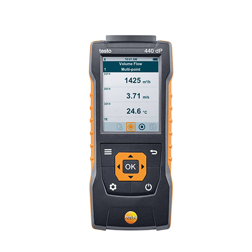 Black Air Velocity And Iaq Measuring Instrument