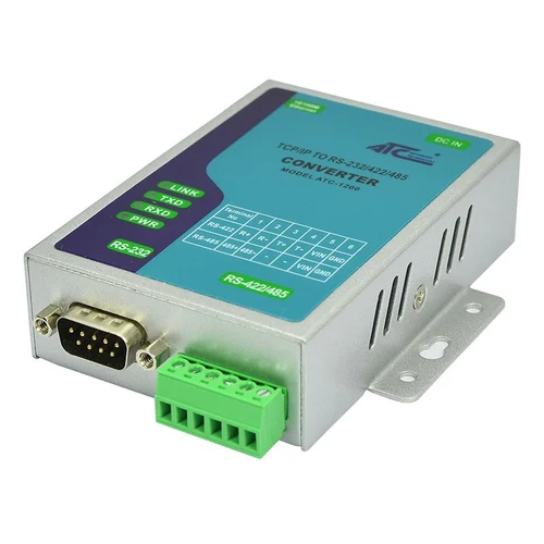 Ethernet To Rs-232/485/422 Converter - Application: Commercial