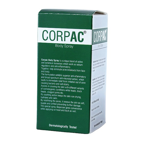 Corpac Body Spray Gender: Male