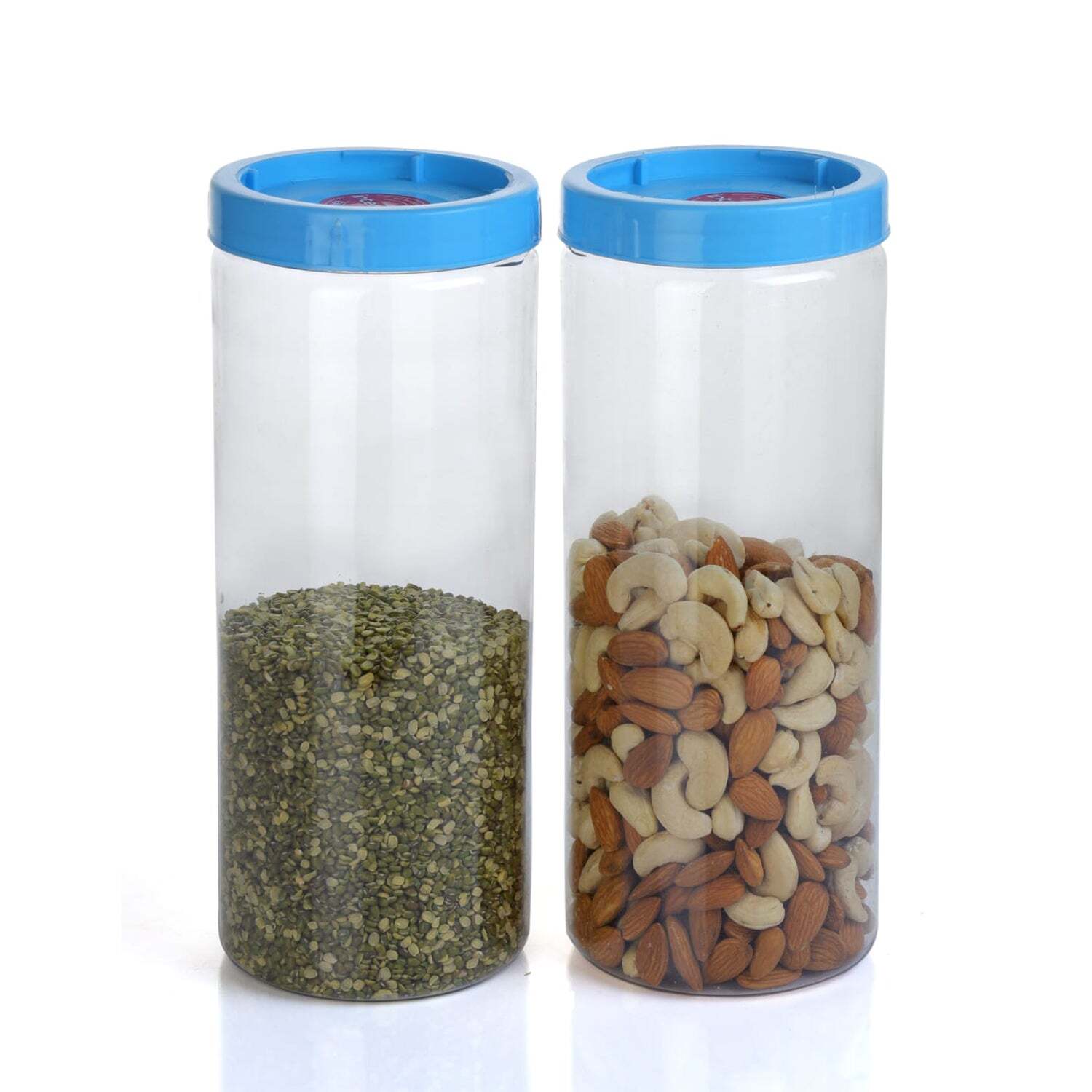 Transparent / Clear 7 Pc Storage Container Used To Store Food Stuffs And Items And Many More Things For Further Use Purposes And All And It Used In Several Kind Of Places Like Household And Etc (2731)