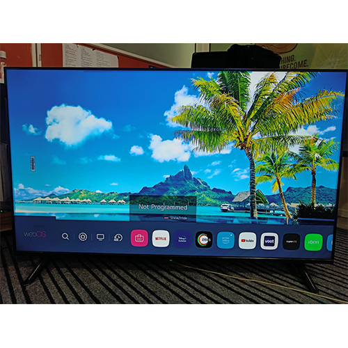 75 Inch Led Tv - Color: Black