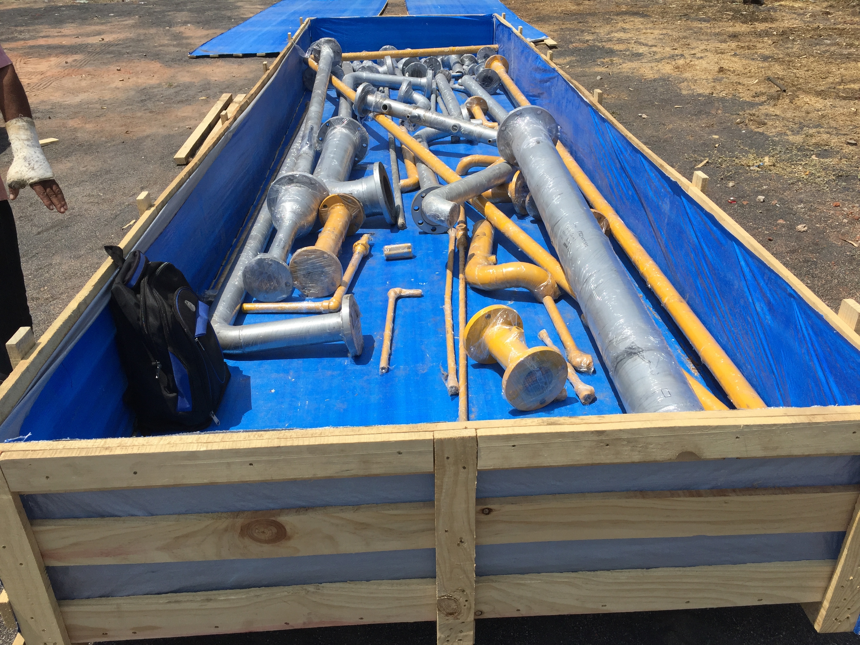 Industrial Piping Loop - Material: Stainless Steel Alloy