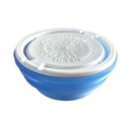 ब्लू/व्हाइट प्लास्टिक स्पाउट कैप्स
