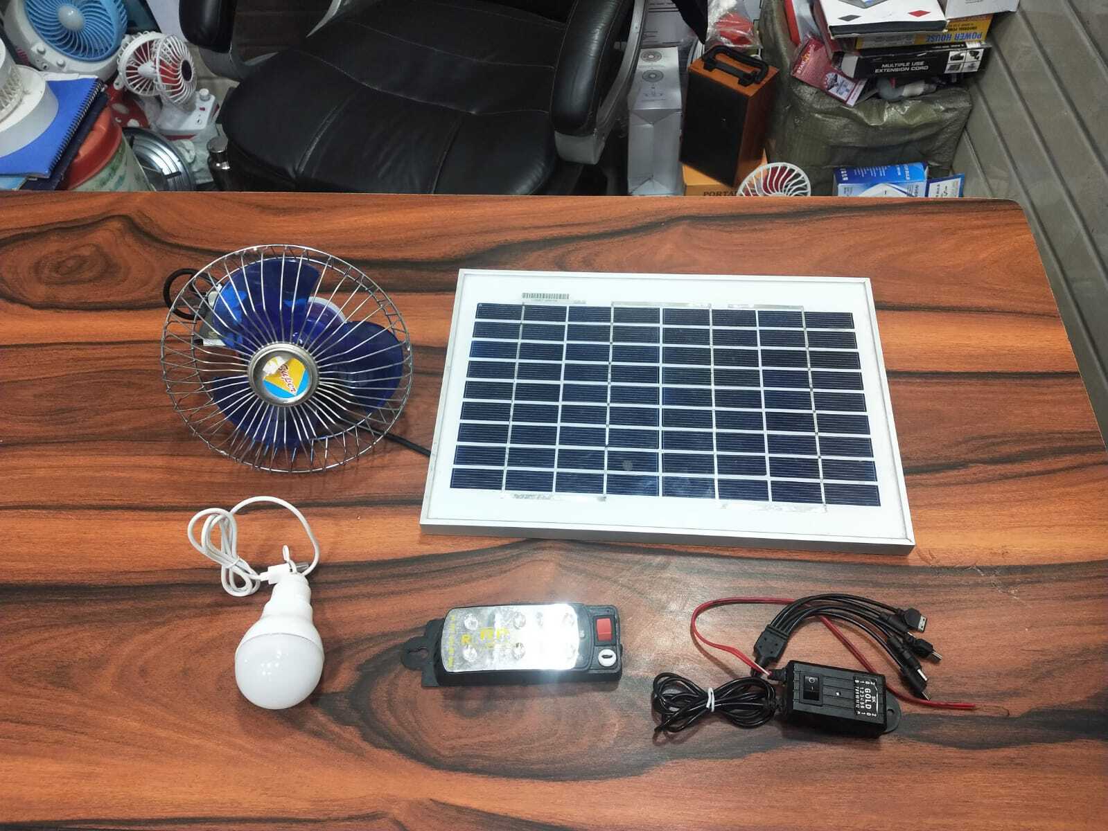 Solar Dc Fan - Blade Material: Plastic