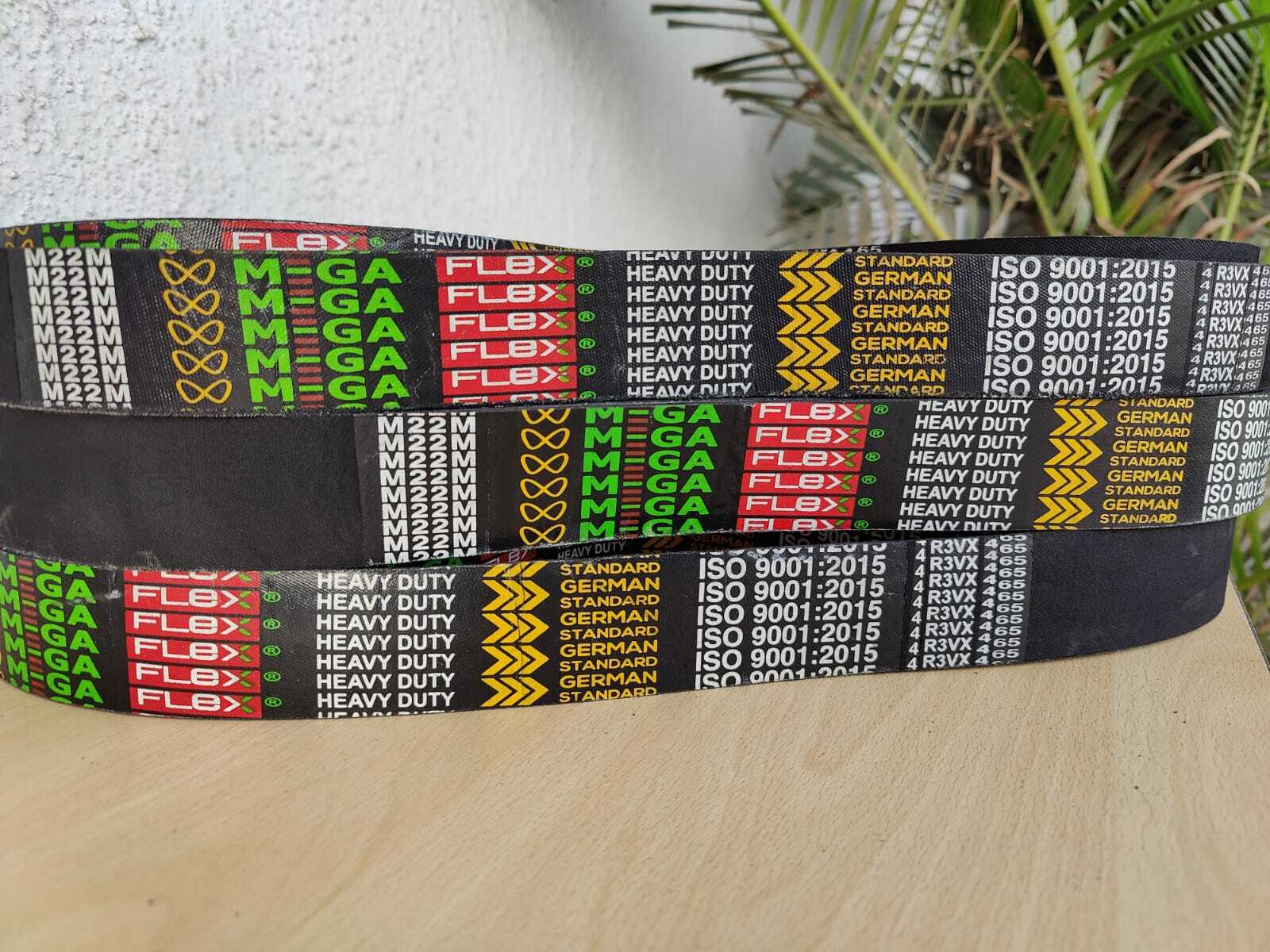 V Belt - Industrial Grade, 15 To 350mm Size Range, Black Color, 500g Weight