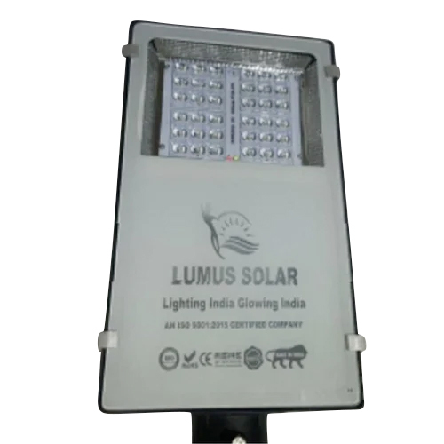 Lumus Solar LED Light - Metal Construction, Different Size Options - 18 Watt Power, Silver Finish, 220-440 Max Voltage