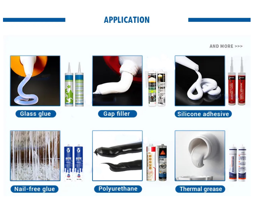Automatic Rtv Gel Cartridge Silicone Sealant Filling Machine - Carbon Steel, 4000x1450x2200 Mm, Silver Color | 20-40 Pcs/min Capacity, Plc Control System, 850 Kg Weight, 1 Year Warranty, Touch Screen Functionality