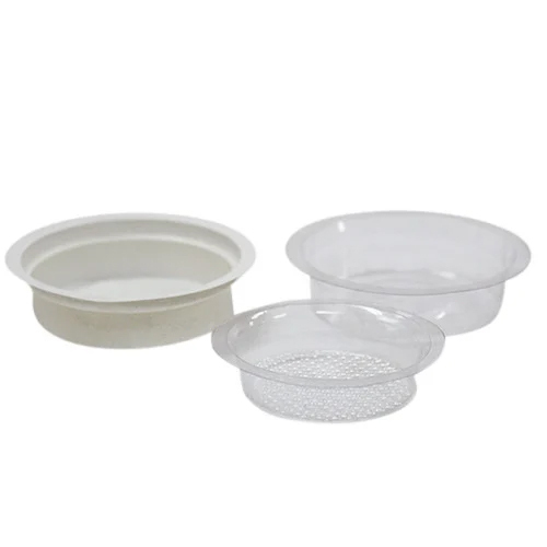 White Disposable Round Container