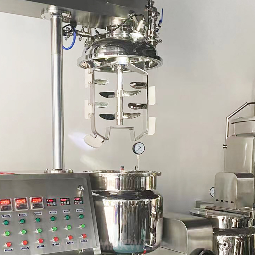 100l Vacuum Emulsifying Machine Emulsification Machine For Cosmetics/ointments Cutting Speed: 3000 Rpm