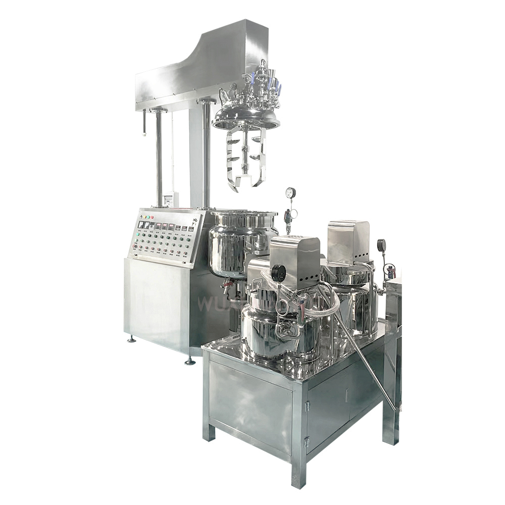 100l Vacuum Emulsifying Machine Emulsification Machine For Cosmetics/ointments Cutting Speed: 3000 Rpm