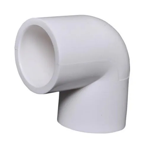 1 Inch Upvc Elbow - Pvc Material, 1 Inch Diameter, White Color | Female Connection, Round Section Shape, Ltz Elbow Shape