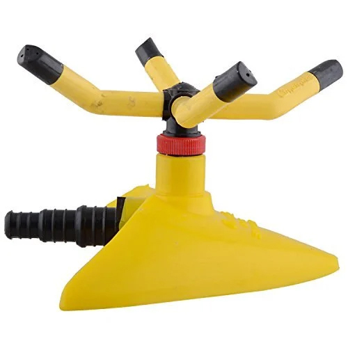 Plastic Coated Four Arm Water Sprinkler