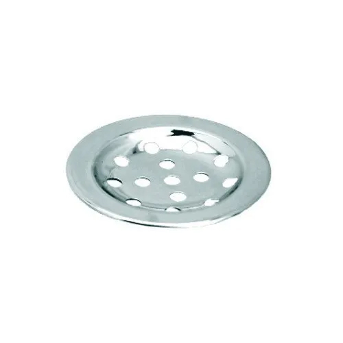 5 Inch Floor Jalli - Stainless Steel, Round Shape | Silver Finish For Enhanced Durability And Ideal For Floor Drain Applications