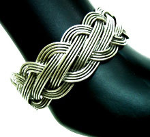 Silver bracelets