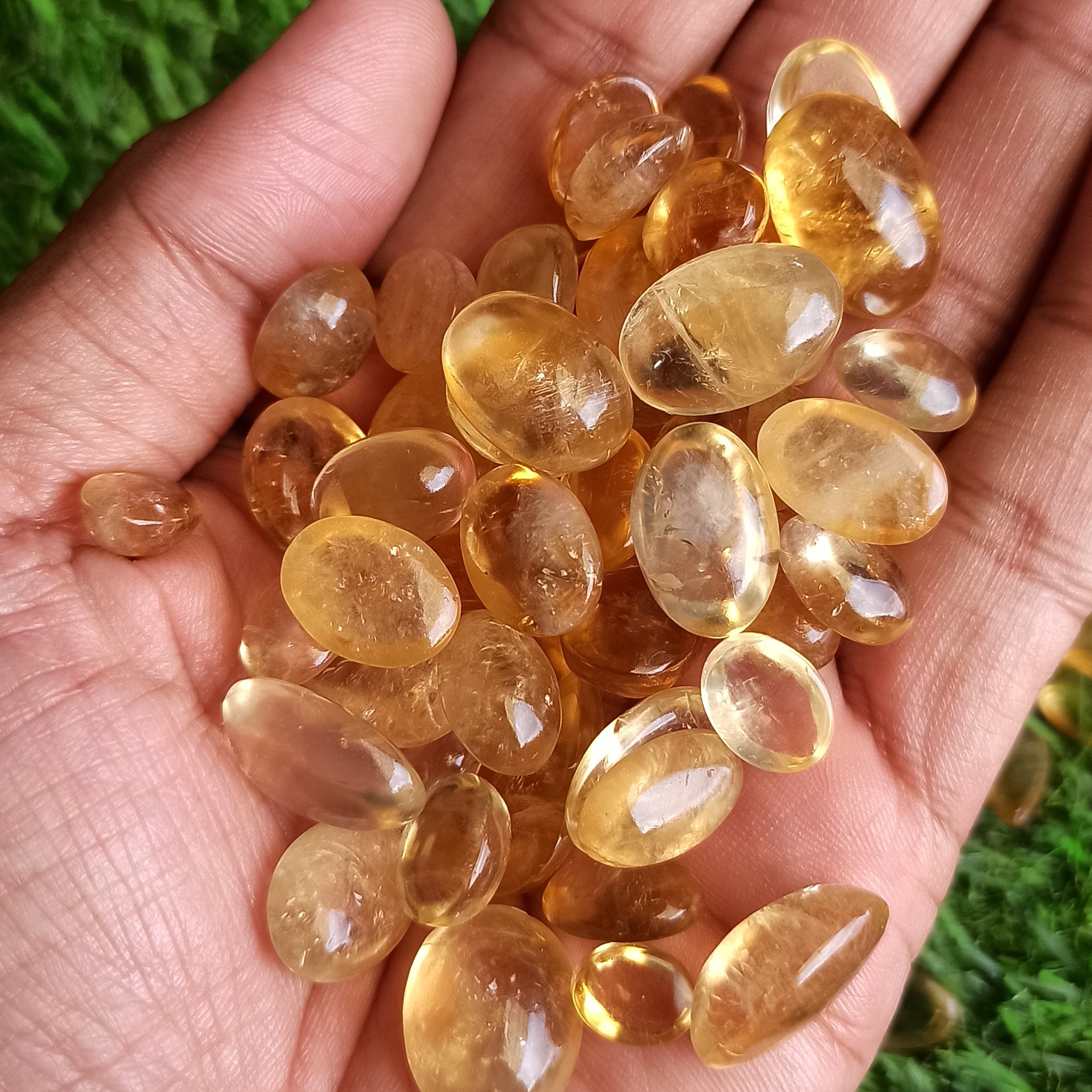 Citrine Cabochon Grade: Top