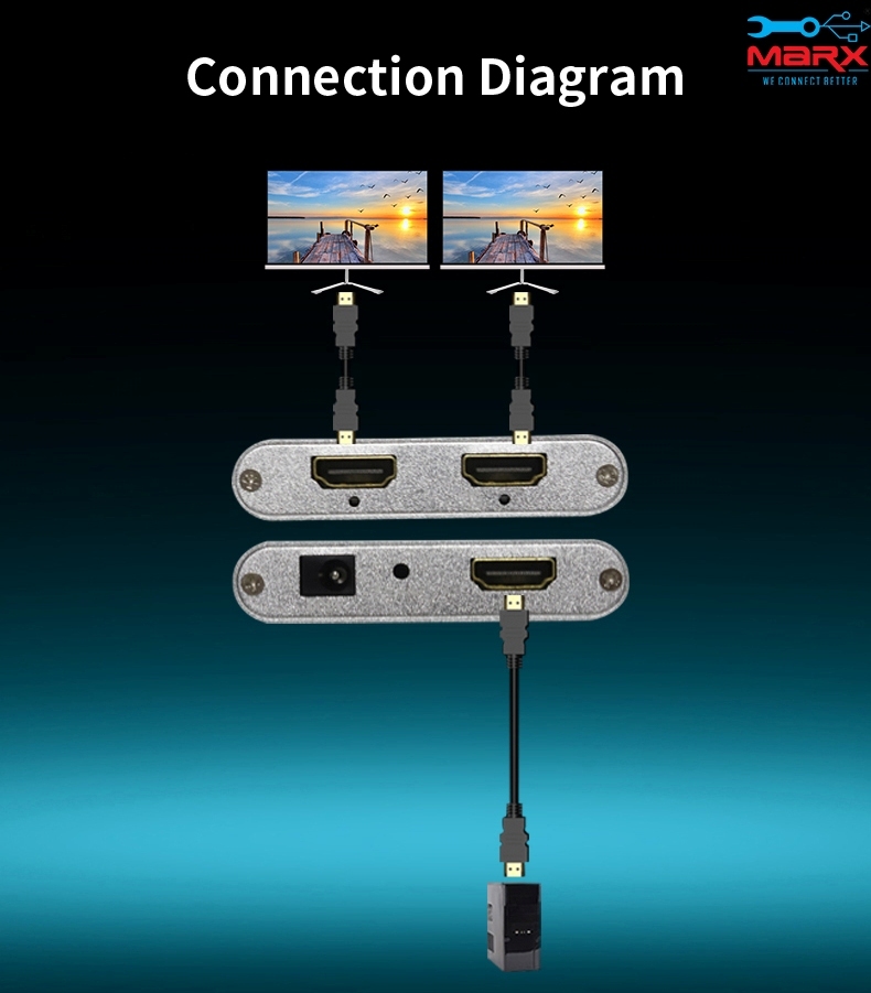Marx Hdmi Splitter 2 Port