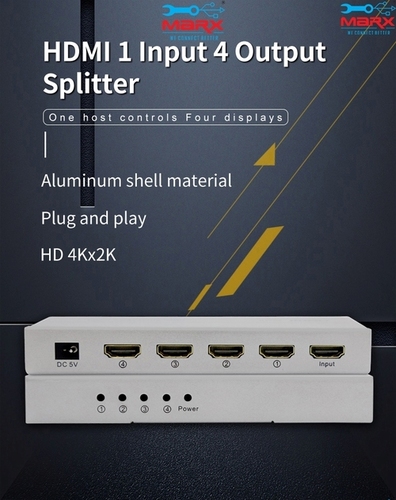 HDMI स्प्लिटर 4 पोर्ट