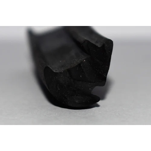 Rubber Profile Channels - Color: Black