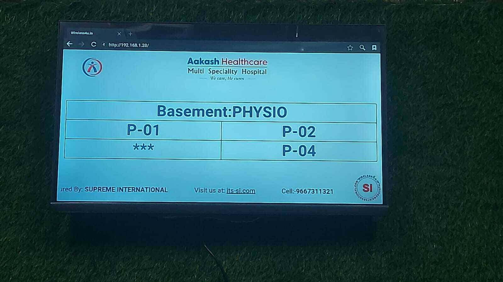 Nurse Call System With Touch Screen Bed Side Units Current: 100 Milliampere (Ma)