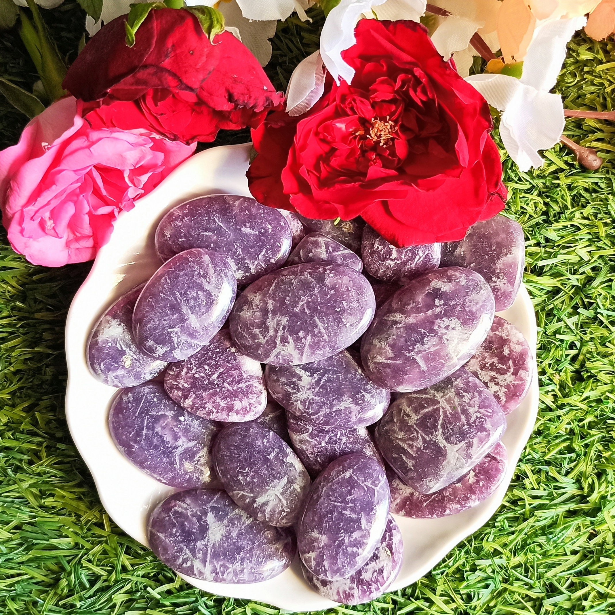 Lapidolite Cabochon Grade: Top
