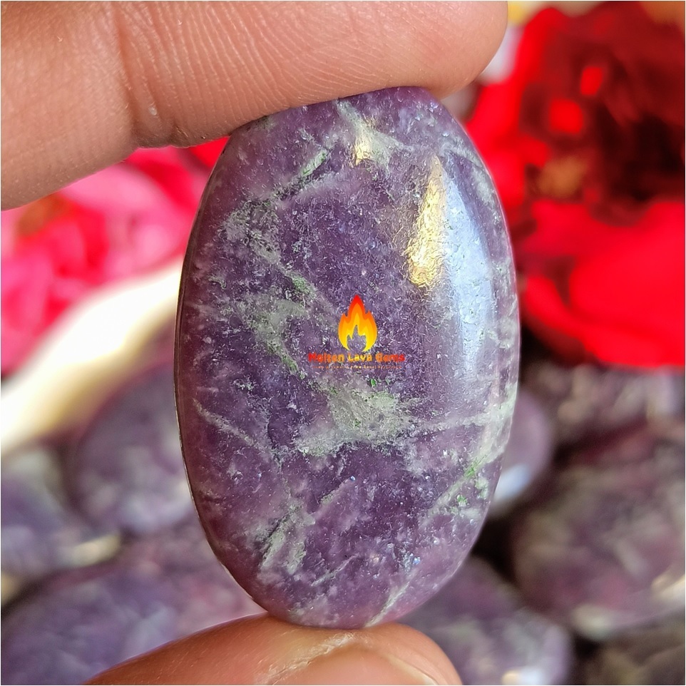 Lapidolite Cabochon Grade: Top