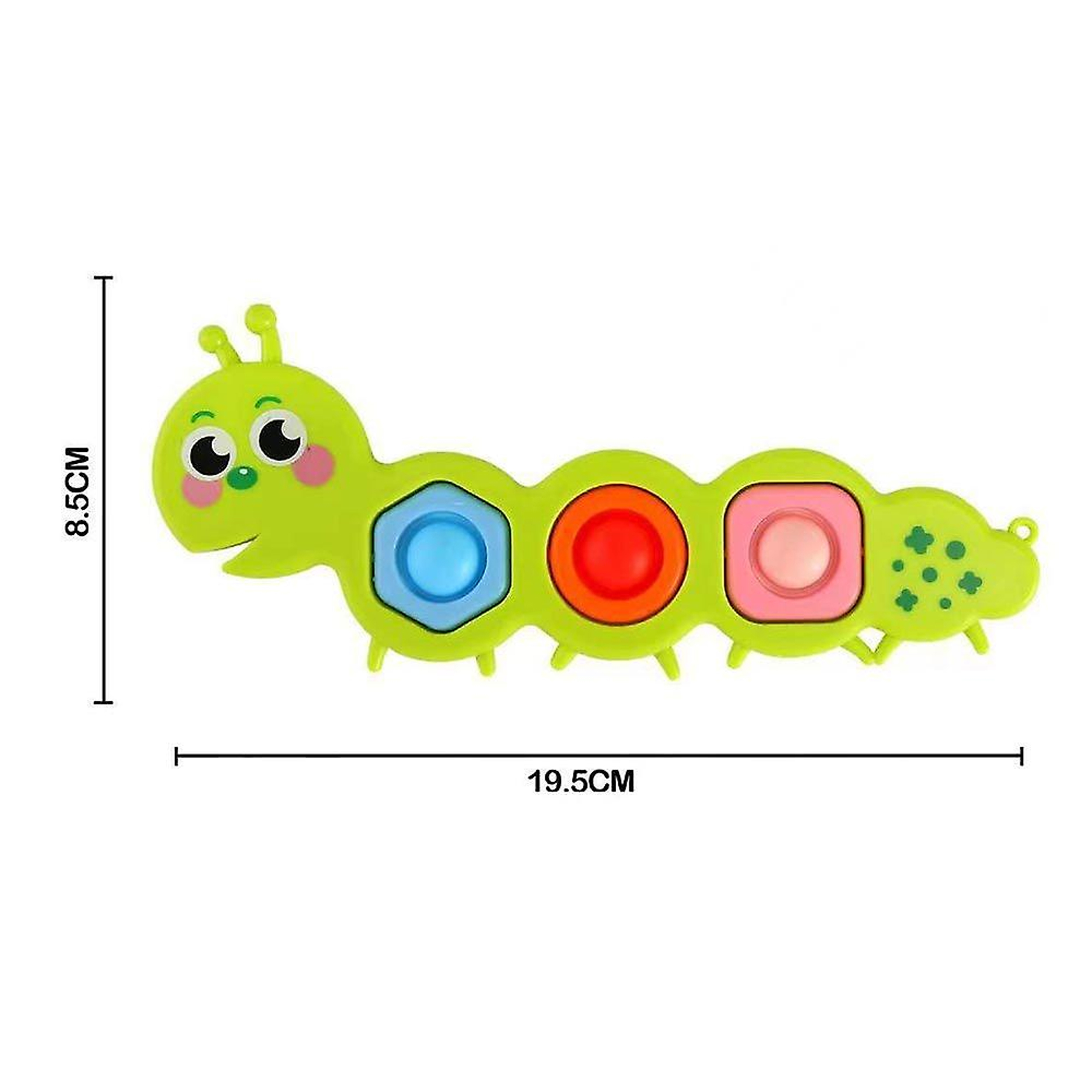 Caterpillar Pop It Style Flippy Toy For Kids Age Group: 8-11 Yrs
