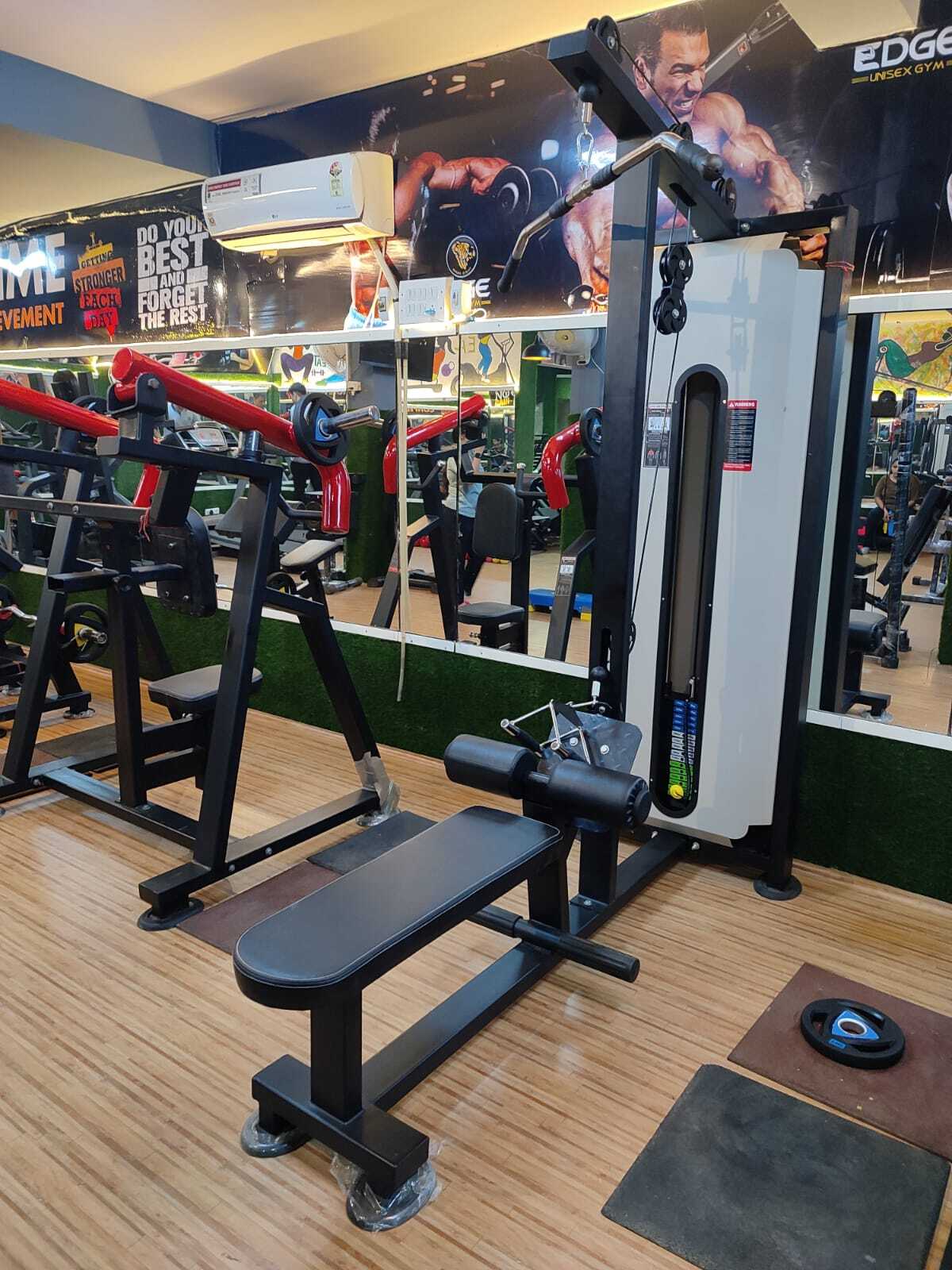 Lat Pulldown With Rowing Machine