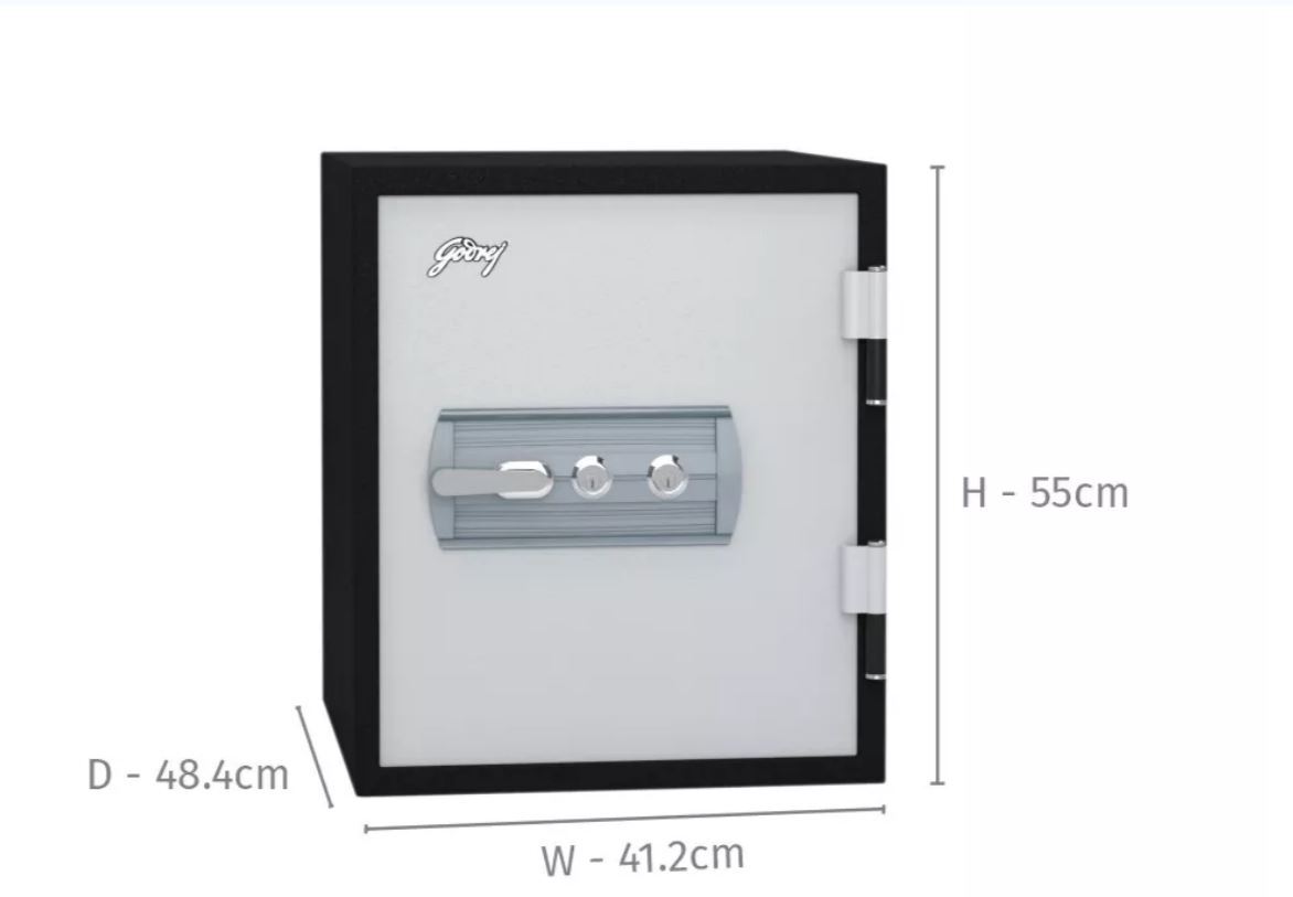 Fire Safe With 60 Minutes Fire Protection Dimension(l*w*h): 48.4*41.2*55 Centimeter (Cm)