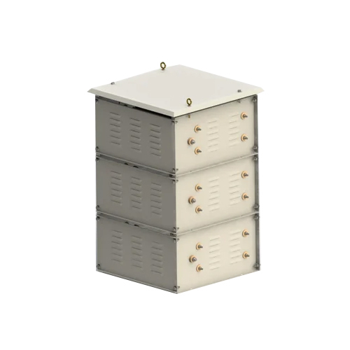 Reckon Punched Grid Resistance Box - Stainless Steel, Rugged Design, Off White | Accurate Resistance Values, Minimal Error, Easy Operation