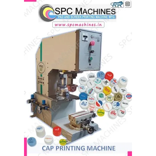 अर्ध-स्वचालित कैप प्रिंटिंग मशीन