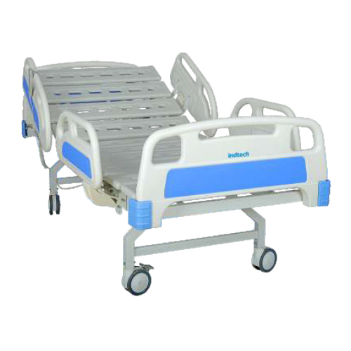 सफेद और नीला इलेक्ट्रिक सेमी फाउलर बेड