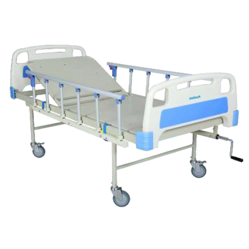 सफेद और नीला सेमी फाउलर एर बेड