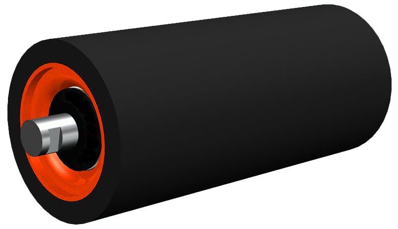 Conveyor Impact Idler - Color: Black