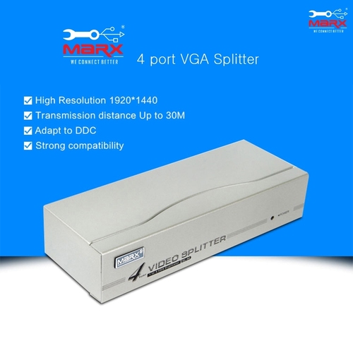 मार्क्स वेगा स्प्लिटर 4 पोर्ट उपयोग: औद्योगिक