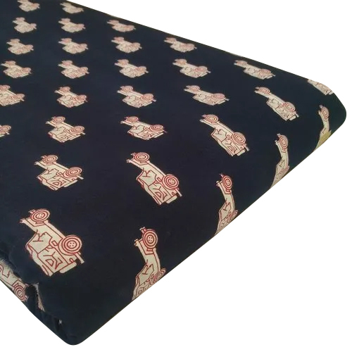 Cotton Printed Kurti Fabric - 100% Cotton, Various Colors Available | Washable, Lightweight, Breathable, Skin-Friendly, Custom Designs